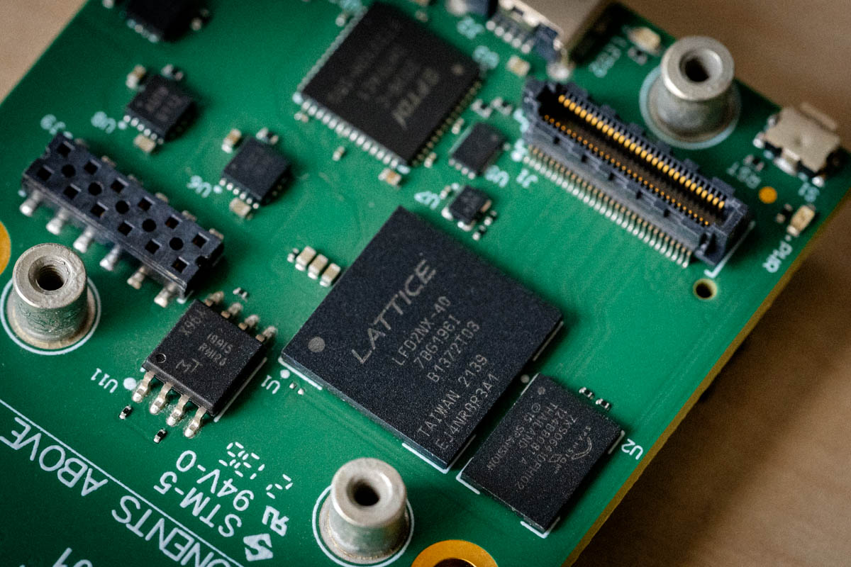HyperRAM Board with Lattice FPGA HyperRAM Reference Design - Board